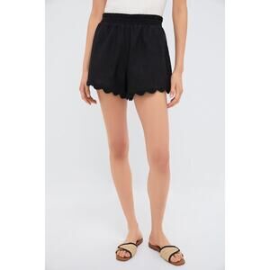 TUCKERNUCK Black Linen Ava Short Size L NWT Retail $128 Tuckernuck